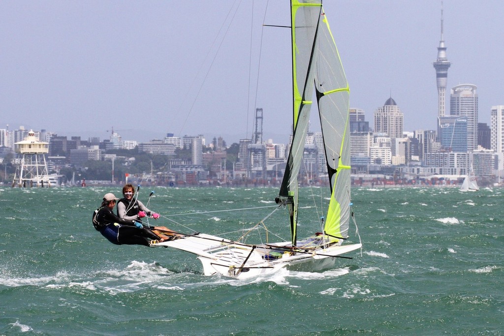 Mens 49er - Day 4, Oceanbridge Sail Auckland 2013 &copy; Richard Gladwell www.photosport.co.nz